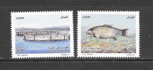 FISH - ALGERIA #1604-5 MNH