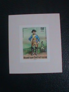 ​CENTRAL AFRICAN STAMP:1976-SC#C144 BI-CENTENARY OF AMERICAN REVOLUTION S/S #5