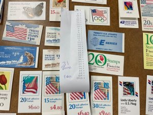 31 different mint  US booklets Flags, flowers, animals, etc  $153 face value