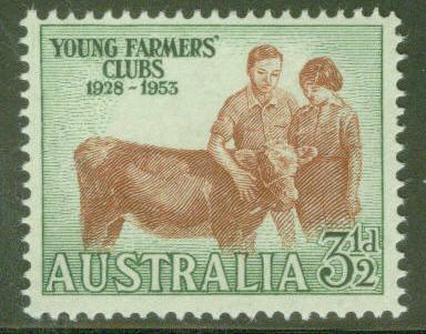 Australia Scott 262 MNH** 1953 stamp