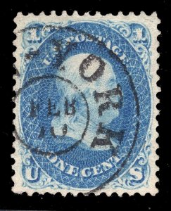 MOMEN: US STAMPS #63 USED VF/XF+ LOT #81171*