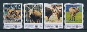 [107528] Micronesia  Wild life Pere David's Deer  MNH