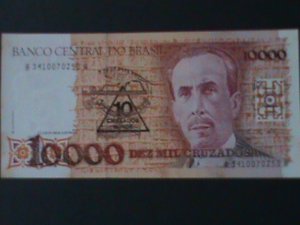 BRAZIL-1989-CENTRAL BANK-$ 100000 CRUZEIROS UNCIR-VERY FINE-HARD TO FIND