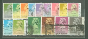 Hong Kong #490-504  Single (Complete Set)