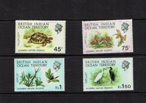 British Indian Ocean Territory: 1971 Aldabra Nature Reserve,  MNH Set