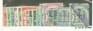 Jamaica #185-96 Unused Single (Complete Set)