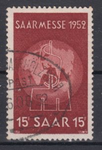 SAAR 1952 Sc#231 Mi#317 used (DR1427)