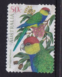 Australia -#2338 2005 Aust. Parrots Red-capped -used 50c