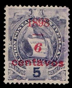 Guatemala - 1898 - Scott # 77 - MLH
