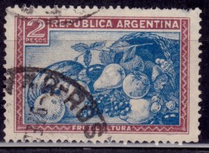 Argentina 1936, Fruits, 2p, sc@447, used