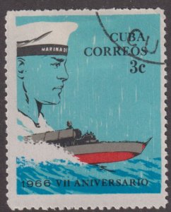 Cuba 1067 Sailor, Patrol Boat 1966