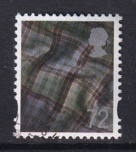 Great Britain Scotland #27 used 2006 tartan 72p