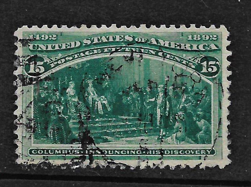 US 1893 Sc. #238 VF used