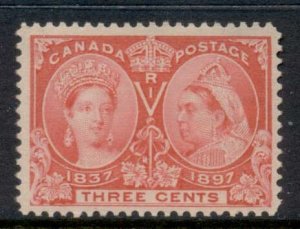 Canada 1897 QV Jubilee 3c MUH