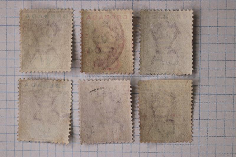 Grenada British sc#48-53 sg#57-62 used short set