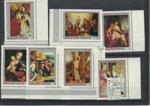 Hungary 1970 MNH Paintings Stamps Ref: R6989