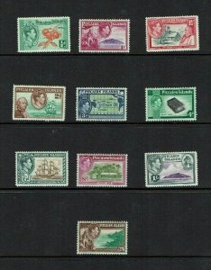 Pitcairn Islands: 1940, King George VI definitive set, Mint