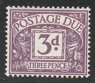 Great Britain #J59 Mint Hinged Single Stamp