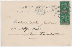 Tahiti, French Oceania to San Francisco, Ca 1905 (52179)