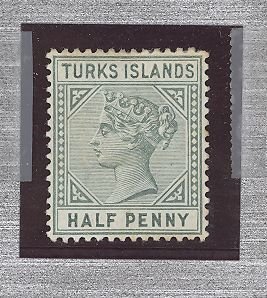 Turks Islands #48av  Single