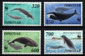 Faroe Islands # 208 - 211 MNH