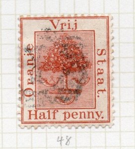 Orange Free State 1883 QV Early Issue Fine Used 1/2d. NW-207559