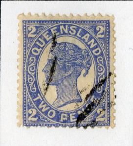 QUEENSLAND 114 USED SCV $7.50 BIN $3.00 ROYALTY