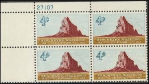 1191 MNH Plate Block