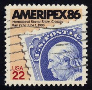 US #2145 Ameripex '86, used (0.25)