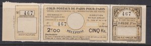 FRANCE ^^^^^BOB  Maury# CP140 MNH POSTAL PACKET( Paris for Paris)$73@sc38fr38