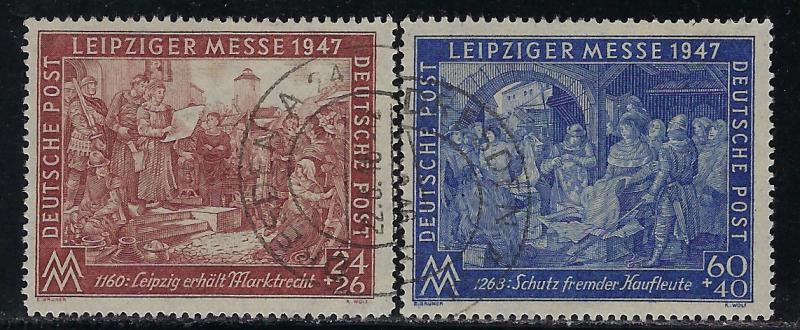 Germany AM Post Scott # B296 - B297, used