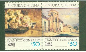 CHILE 727a MNH BIN $2.00