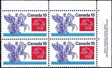 CANADA   #649 MNH UPPER RIGHT PLATE BLOCK  (2-2)