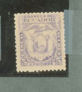 Ecuador #62 Unused Single