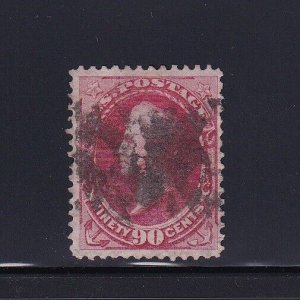 155 VF used neat bold cancel with nice color cv $ 325 ! see pic !