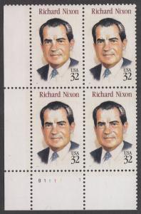 United States 2955 MNH Plate Block CV $3.00