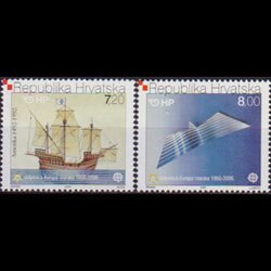CROATIA 2005 - Scott# 591-2 Europa Stamps Set of 2 NH