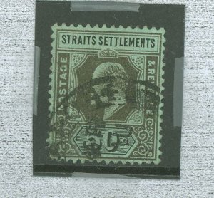 Straits Settlements #122v  Single