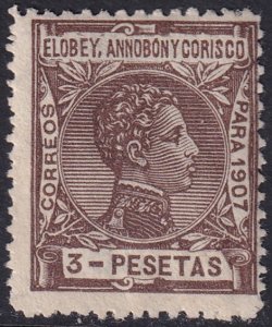 Elobey Annobon & Corisco 1907 Sc 51 MLH*