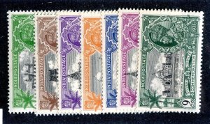 1935 India  Sc # 142/48 mnh** cv. $45 ( 506 JUB )