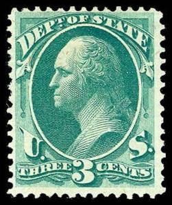 U.S. OFFICIALS O59  Mint (ID # 78799)