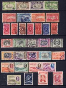 Costa Rica 33 different Used stamps