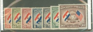 Paraguay #C147-53  Single (Complete Set)