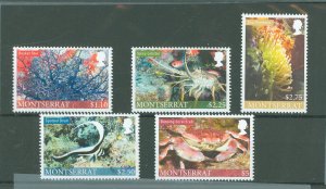 Montserrat #1238-1242 Mint (NH) Single (Complete Set)