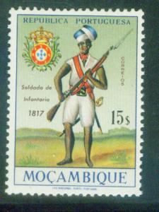 Mozambique Scott 477 key uniform stamp