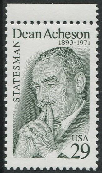 29c DEAN ACHESON 1993 - MNH