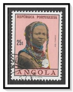 Angola #432A Girl Of Angola Used