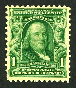 U.S. #300 MINT OG LH