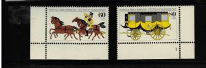 Germany Scott B 634-635 MNH - Corner Margin