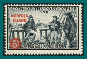 Norfolk Island 1959 Post Office, mint #25,SG23